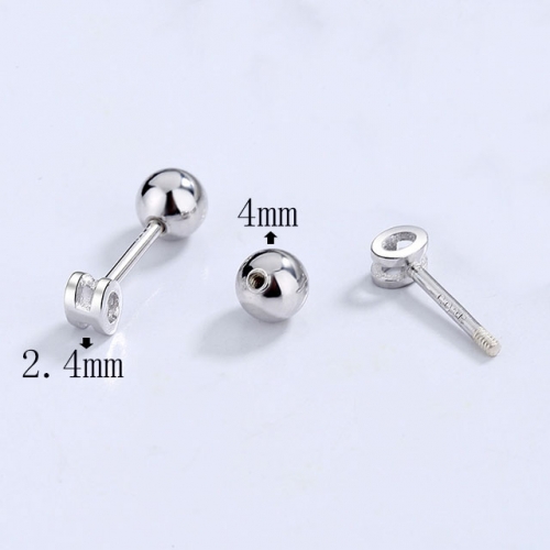 BC Wholesale 925 Sterling Silver Jewelry Earrings Good Quality Earrings NO.#925SJ8EA4203