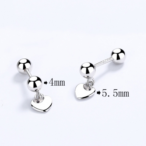BC Wholesale 925 Sterling Silver Jewelry Earrings Good Quality Earrings NO.#925SJ8E1A313