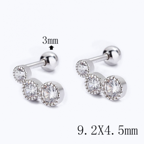 BC Wholesale 925 Sterling Silver Jewelry Earrings Good Quality Earrings NO.#925SJ8EA5004
