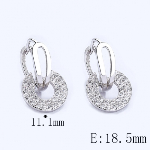 BC Wholesale 925 Sterling Silver Jewelry Earrings Good Quality Earrings NO.#925SJ8EA4304