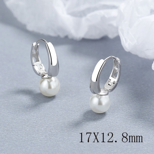 BC Wholesale 925 Sterling Silver Jewelry Earrings Good Quality Earrings NO.#925SJ8EA0410