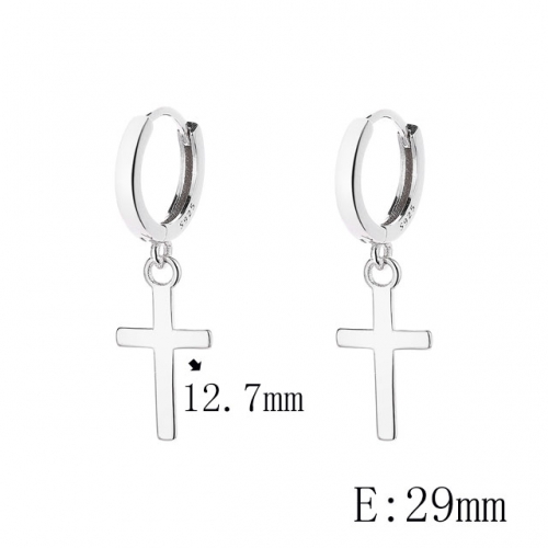 BC Wholesale 925 Sterling Silver Jewelry Earrings Good Quality Earrings NO.#925SJ8EA037