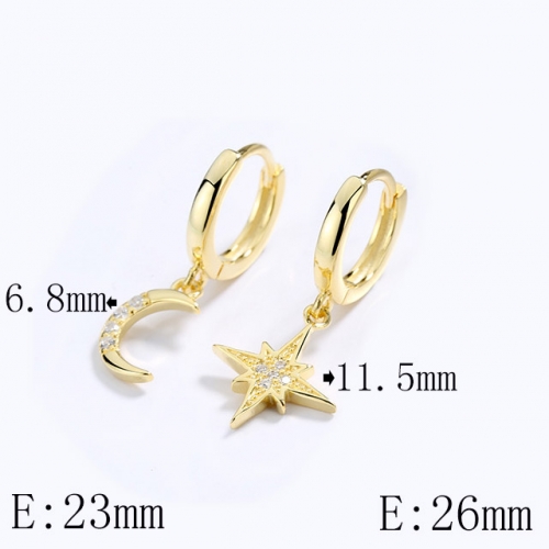 BC Wholesale 925 Sterling Silver Jewelry Earrings Good Quality Earrings NO.#925SJ8E1A3215