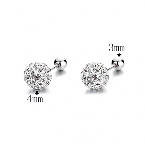 BC Wholesale 925 Sterling Silver Jewelry Earrings Good Quality Earrings NO.#925SJ8EA2503