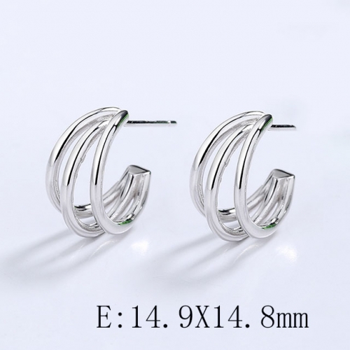 BC Wholesale 925 Sterling Silver Jewelry Earrings Good Quality Earrings NO.#925SJ8EA267