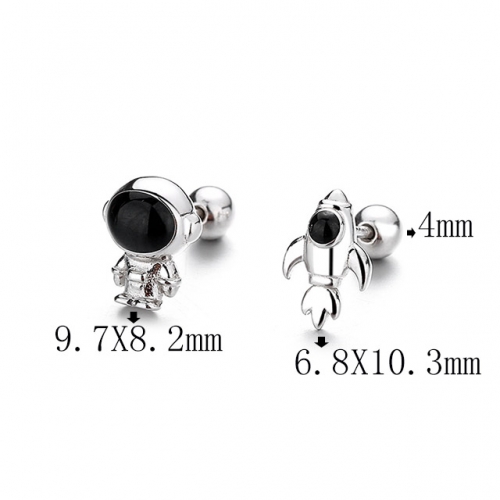 BC Wholesale 925 Sterling Silver Jewelry Earrings Good Quality Earrings NO.#925SJ8EA2618