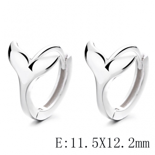 BC Wholesale 925 Sterling Silver Jewelry Earrings Good Quality Earrings NO.#925SJ8EA111