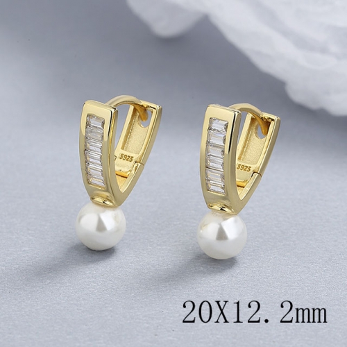 BC Wholesale 925 Sterling Silver Jewelry Earrings Good Quality Earrings NO.#925SJ8E1A176