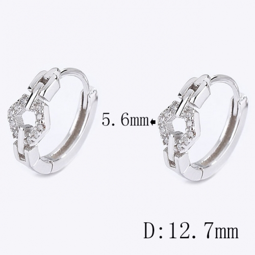 BC Wholesale 925 Sterling Silver Jewelry Earrings Good Quality Earrings NO.#925SJ8EA5308