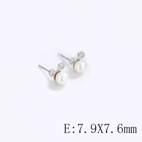 BC Wholesale 925 Sterling Silver Jewelry Earrings Good Quality Earrings NO.#925SJ8EA235