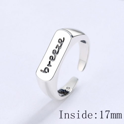 BC Wholesale 925 Sterling Silver Rings Popular Open Rings Wholesale Jewelry NO.#925SJ8RB1919