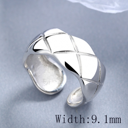 BC Wholesale 925 Sterling Silver Rings Popular Open Rings Wholesale Jewelry NO.#925SJ8RB201