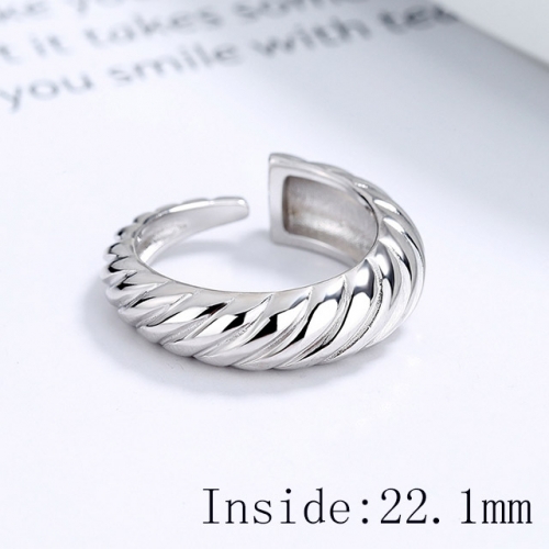 BC Wholesale 925 Sterling Silver Rings Popular Open Rings Wholesale Jewelry NO.#925SJ8RB2207