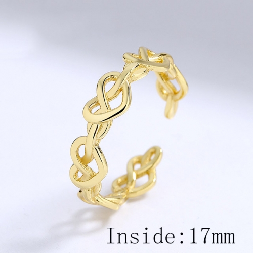 BC Wholesale 925 Sterling Silver Rings Popular Open Rings Wholesale Jewelry NO.#925SJ8R1B011