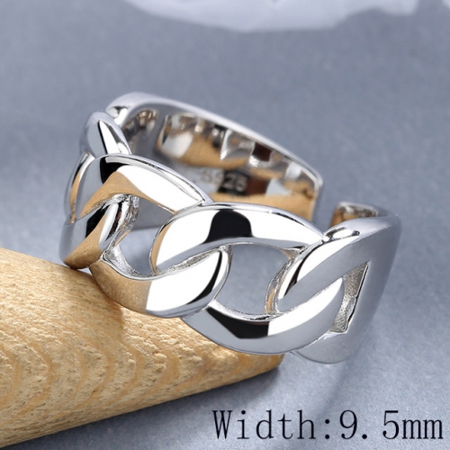 BC Wholesale 925 Sterling Silver Rings Popular Open Rings Wholesale Jewelry NO.#925SJ8R1B1914