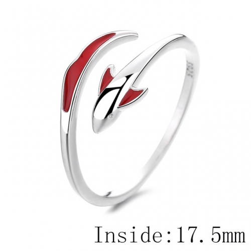BC Wholesale 925 Sterling Silver Rings Popular Open Rings Wholesale Jewelry NO.#925SJ8RB1216