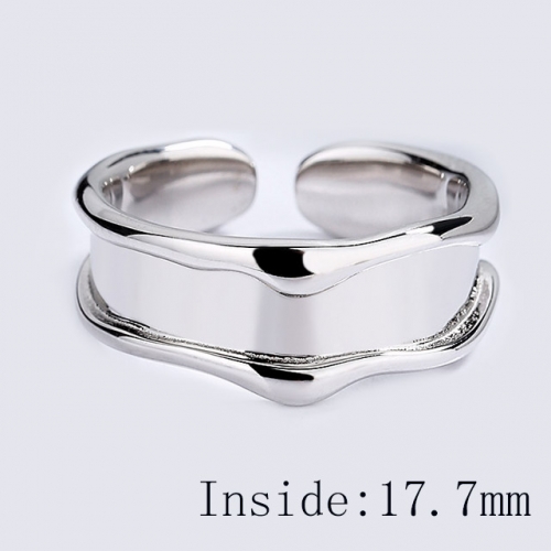 BC Wholesale 925 Sterling Silver Rings Popular Open Rings Wholesale Jewelry NO.#925SJ8RB0811