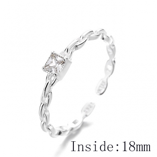 BC Wholesale 925 Sterling Silver Rings Popular Open Rings Wholesale Jewelry NO.#925SJ8RB0212