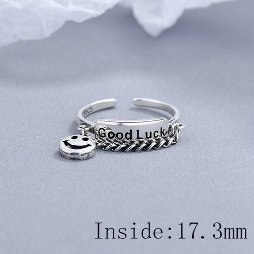 BC Wholesale 925 Sterling Silver Rings Popular Open Rings Wholesale Jewelry NO.#925SJ8RB206