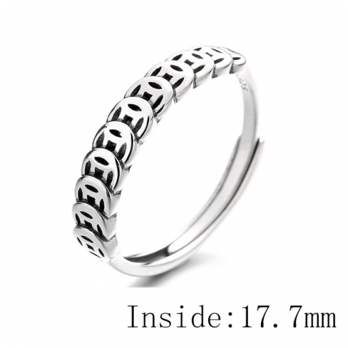 BC Wholesale 925 Sterling Silver Rings Popular Open Rings Wholesale Jewelry NO.#925SJ8RB0814