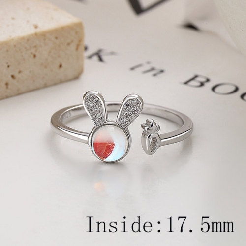 BC Wholesale 925 Sterling Silver Rings Popular Open Rings Wholesale Jewelry NO.#925SJ8R1B1112