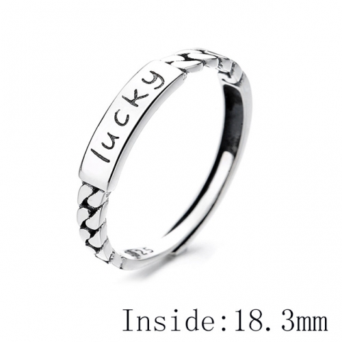 BC Wholesale 925 Sterling Silver Rings Popular Open Rings Wholesale Jewelry NO.#925SJ8RB0711