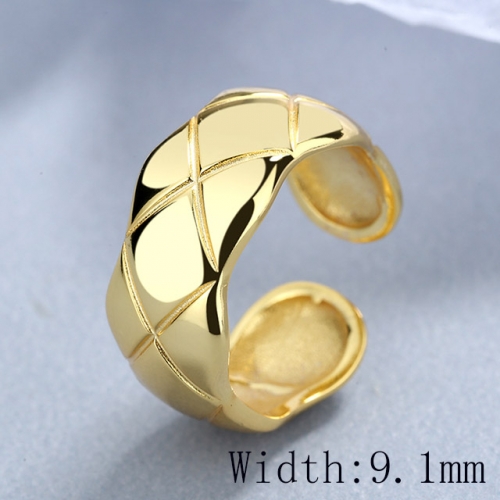 BC Wholesale 925 Sterling Silver Rings Popular Open Rings Wholesale Jewelry NO.#925SJ8R1B201