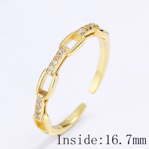 BC Wholesale 925 Sterling Silver Rings Popular Open Rings Wholesale Jewelry NO.#925SJ8R3B022
