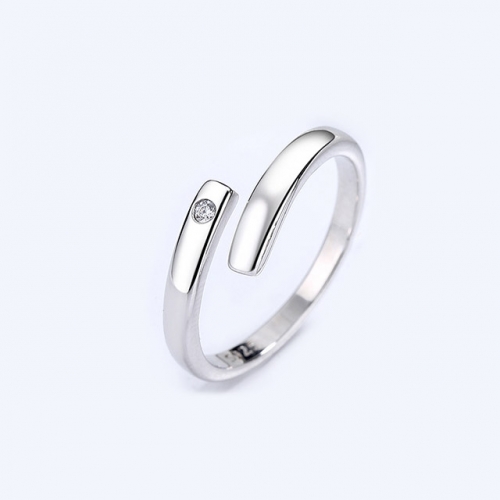 BC Wholesale 925 Sterling Silver Rings Popular Open Rings Wholesale Jewelry NO.#925SJ8RB071