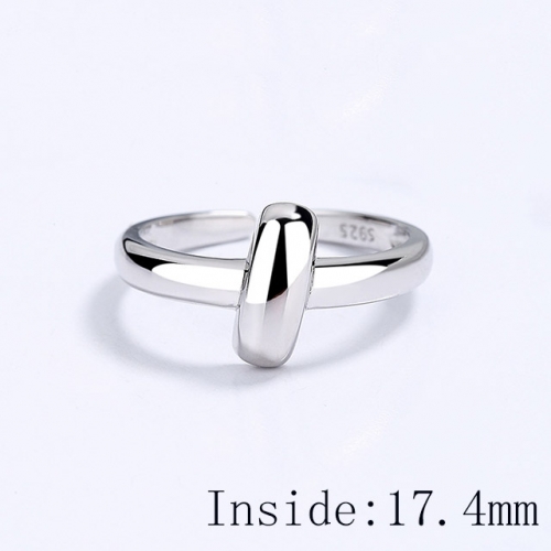 BC Wholesale 925 Sterling Silver Rings Popular Open Rings Wholesale Jewelry NO.#925SJ8RB0712