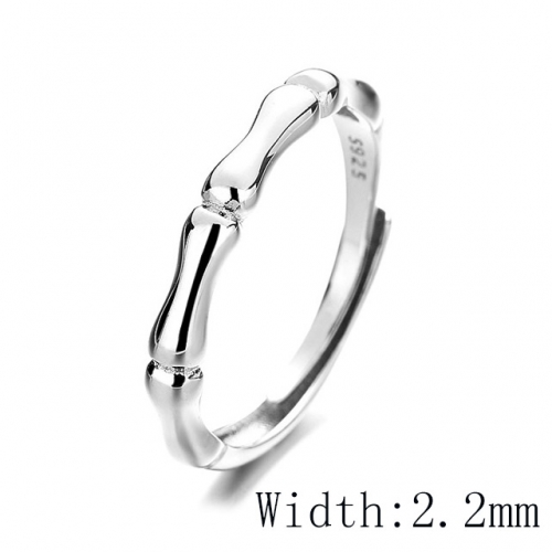 BC Wholesale 925 Sterling Silver Rings Popular Open Rings Wholesale Jewelry NO.#925SJ8RB2217