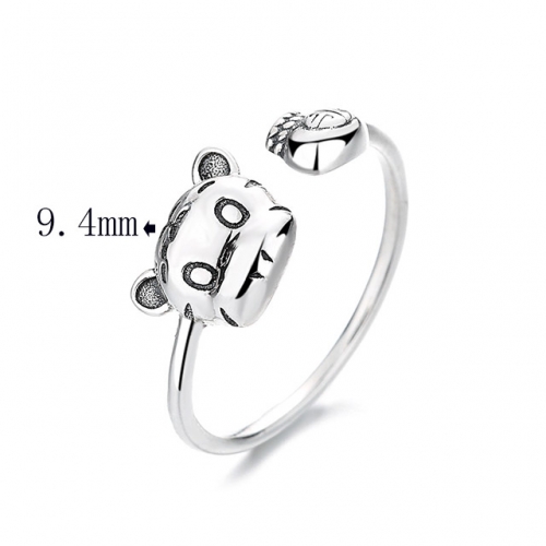 BC Wholesale 925 Sterling Silver Rings Popular Open Rings Wholesale Jewelry NO.#925SJ8RB1013