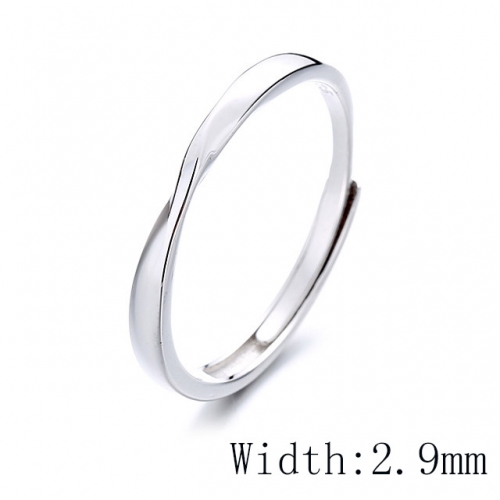 BC Wholesale 925 Sterling Silver Rings Popular Open Rings Wholesale Jewelry NO.#925SJ8RB058