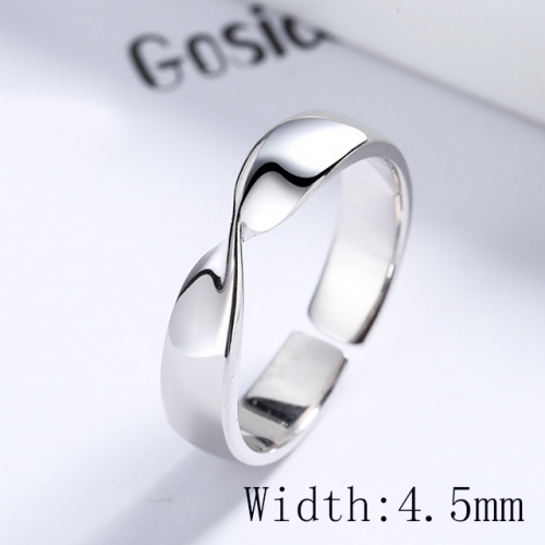 BC Wholesale 925 Sterling Silver Rings Popular Open Rings Wholesale Jewelry NO.#925SJ8RB185