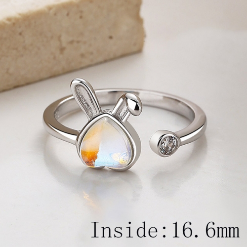 BC Wholesale 925 Sterling Silver Rings Popular Open Rings Wholesale Jewelry NO.#925SJ8RB1114