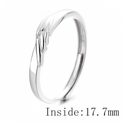 BC Wholesale 925 Sterling Silver Rings Popular Open Rings Wholesale Jewelry NO.#925SJ8R1B1110