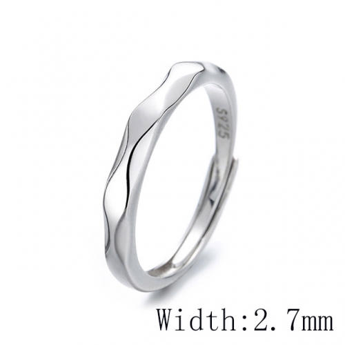 BC Wholesale 925 Sterling Silver Rings Popular Open Rings Wholesale Jewelry NO.#925SJ8R2B2011