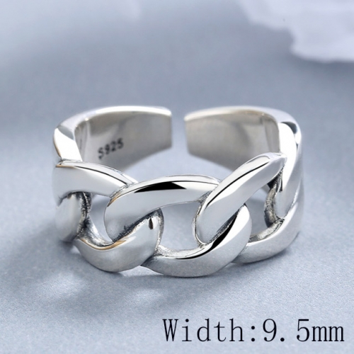 BC Wholesale 925 Sterling Silver Rings Popular Open Rings Wholesale Jewelry NO.#925SJ8RB1914