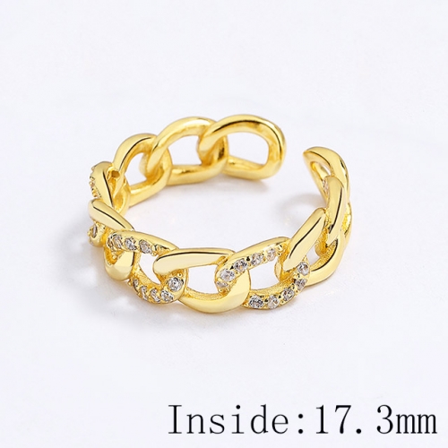 BC Wholesale 925 Sterling Silver Rings Popular Open Rings Wholesale Jewelry NO.#925SJ8R2B104