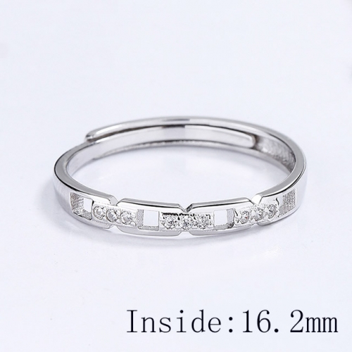 BC Wholesale 925 Sterling Silver Rings Popular Open Rings Wholesale Jewelry NO.#925SJ8RB022