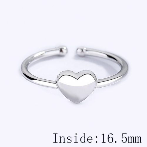 BC Wholesale 925 Sterling Silver Rings Popular Open Rings Wholesale Jewelry NO.#925SJ8RB0714