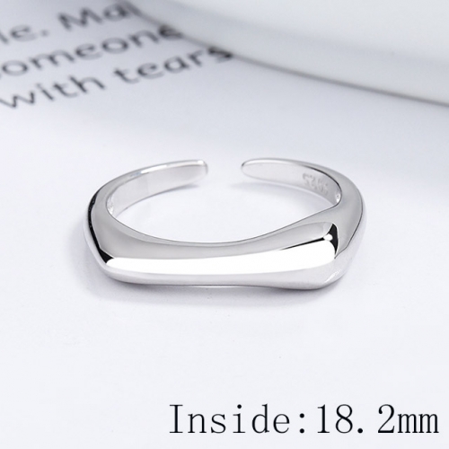 BC Wholesale 925 Sterling Silver Rings Popular Open Rings Wholesale Jewelry NO.#925SJ8RB075