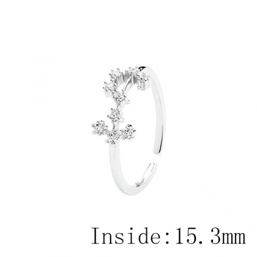 BC Wholesale 925 Sterling Silver Rings Popular Open Rings Wholesale Jewelry NO.#925SJ8R7B0614