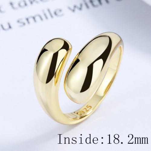 BC Wholesale 925 Sterling Silver Rings Popular Open Rings Wholesale Jewelry NO.#925SJ8R1B216