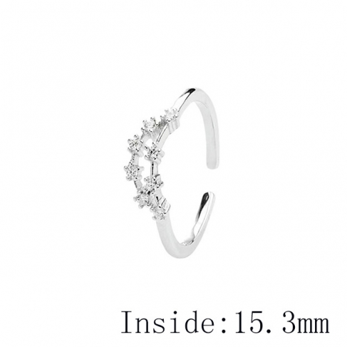 BC Wholesale 925 Sterling Silver Rings Popular Open Rings Wholesale Jewelry NO.#925SJ8R9B0614