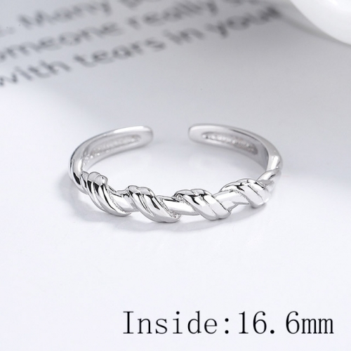 BC Wholesale 925 Sterling Silver Rings Popular Open Rings Wholesale Jewelry NO.#925SJ8RB218