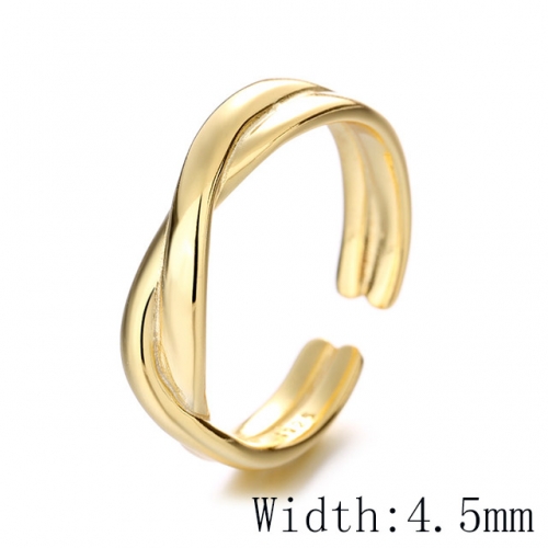 BC Wholesale 925 Sterling Silver Rings Popular Open Rings Wholesale Jewelry NO.#925SJ8R1B1618