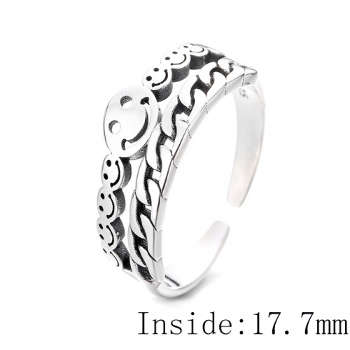 BC Wholesale 925 Sterling Silver Rings Popular Open Rings Wholesale Jewelry NO.#925SJ8RB097