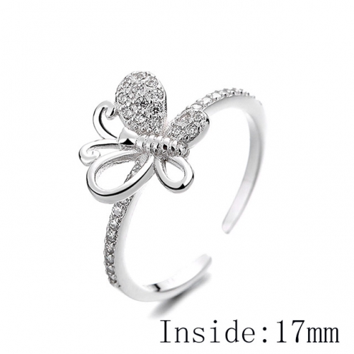 BC Wholesale 925 Sterling Silver Rings Popular Open Rings Wholesale Jewelry NO.#925SJ8RB028