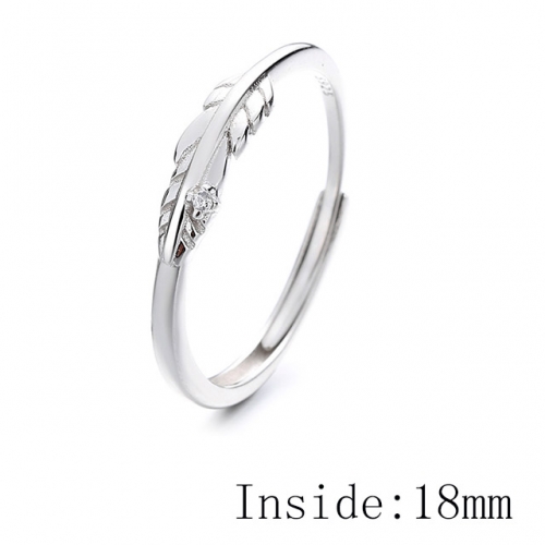 BC Wholesale 925 Sterling Silver Rings Popular Open Rings Wholesale Jewelry NO.#925SJ8RB091